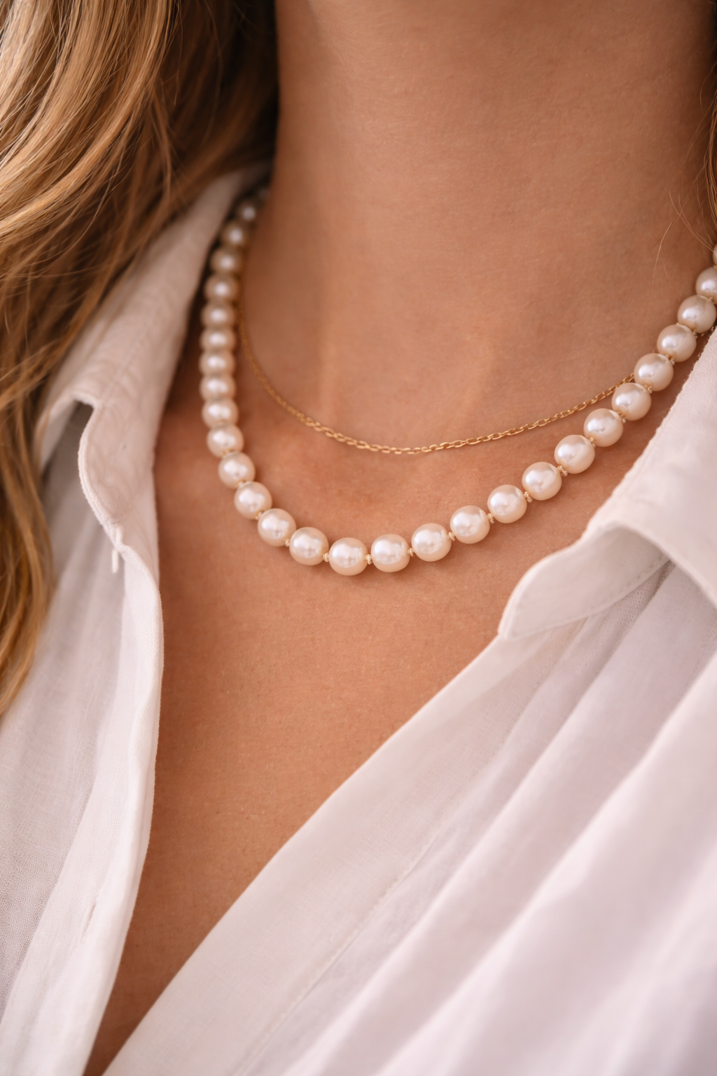 Ferskvandsperler halskæde: Klassisk skønhed i moderne stil
