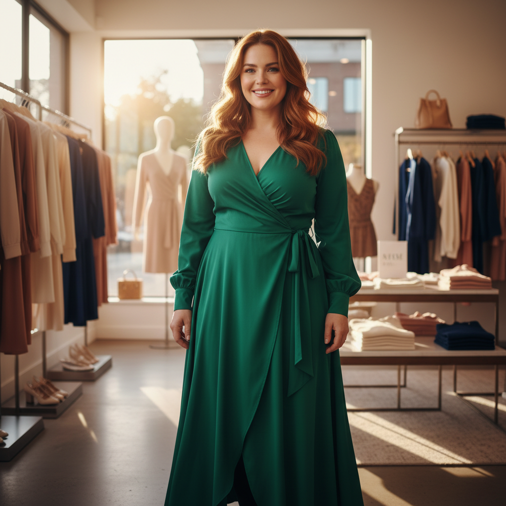 Sådan finder du den perfekte plus size kjole til enhver kropsform